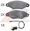 RENAU 7701209117 Brake Pad Set, disc brake